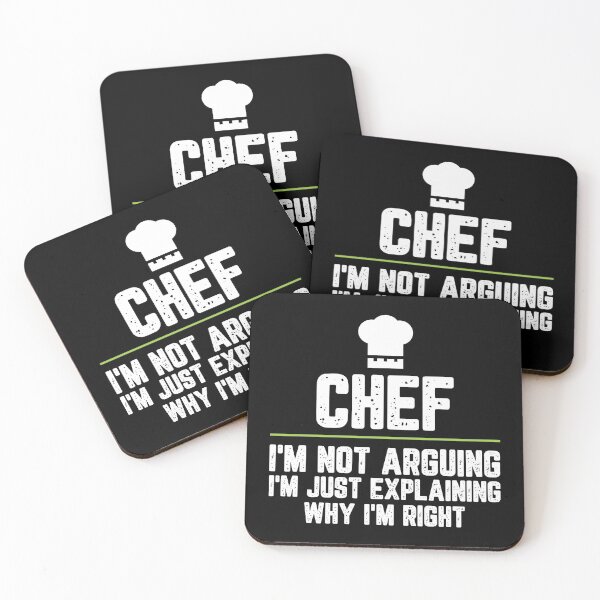 Item preview, Chef I'm Not Arguing I'm Just Explaining Why I'm Right Chef Gift Funny Shirt Novelty Gag Gift Office Desk Boss Gift designed and sold by Orange Pieces.