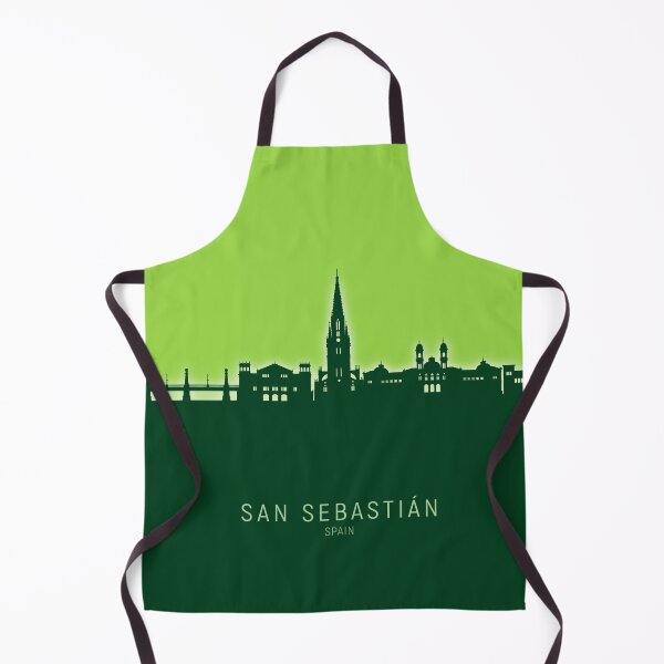 Item preview, San Sebastian Spain Skyline designed and sold by ArtPrints.