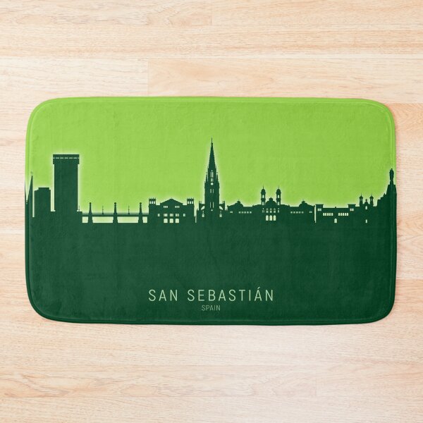 Item preview, San Sebastian Spain Skyline designed and sold by ArtPrints.
