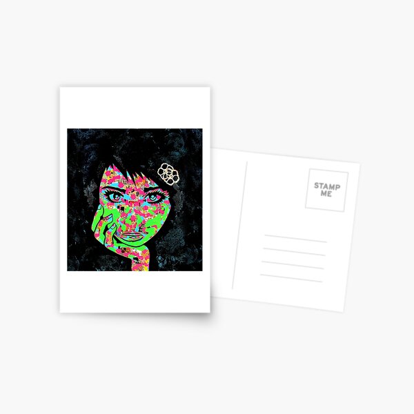 PaperMonster Inkblot Postcard