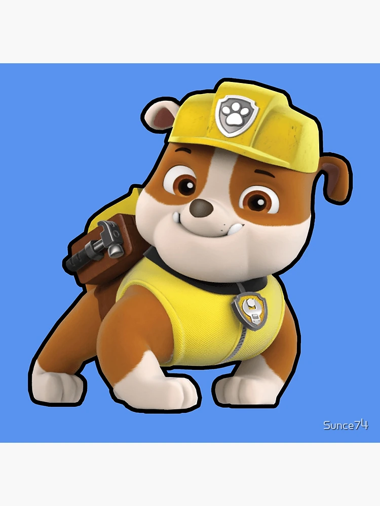 Rubble Paw Patrol Classic Poster for Sale by Claymith