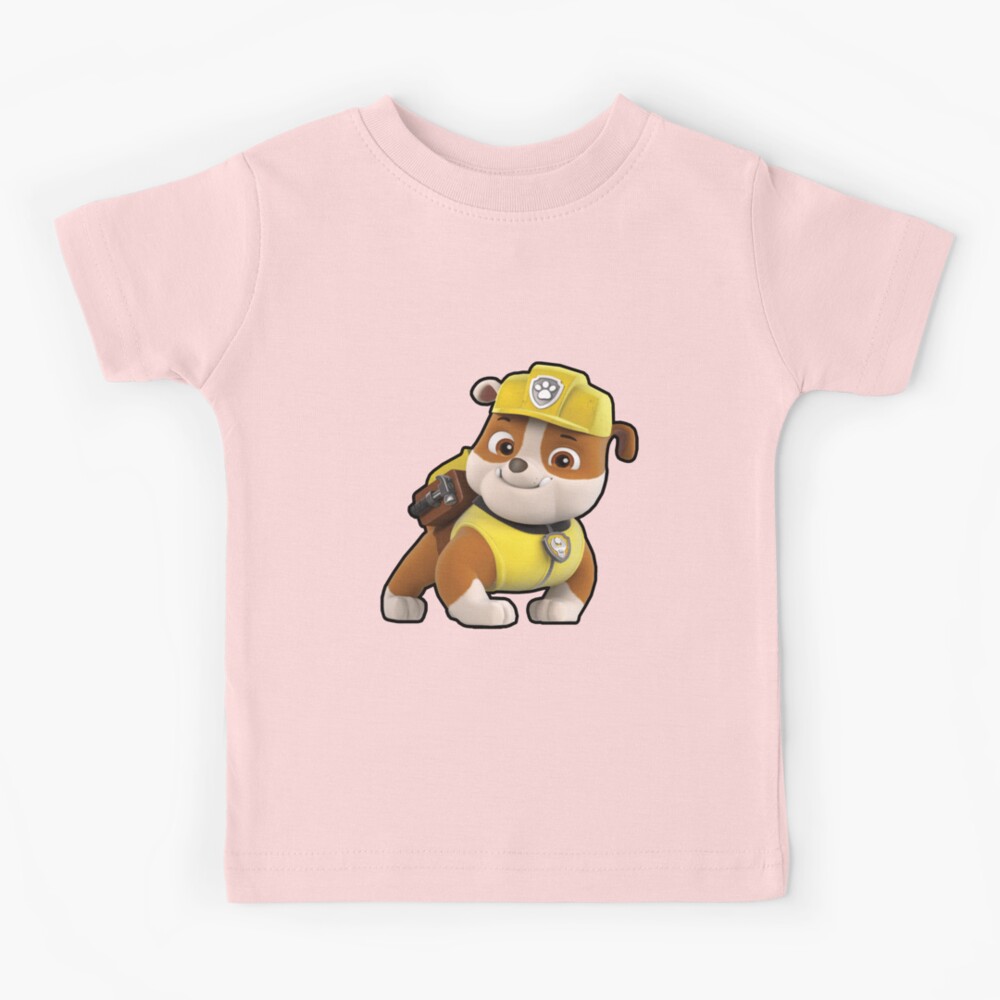 PAW Patrol | by Sale Redbubble Sunce74 Kids T-Shirt for Rubble