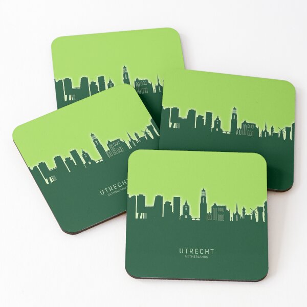 Item preview, Utrecht The Netherlands Skyline designed and sold by ArtPrints.