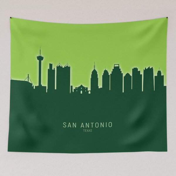Item preview, San Antonio Texas Skyline designed and sold by ArtPrints.
