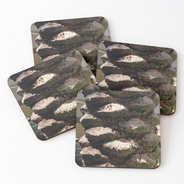 Item preview, Palm Tree Trunk Pattern designed and sold by thecatsfractal.