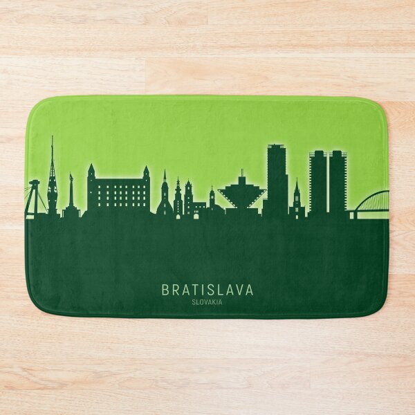 Item preview, Bratislava Slovakia Skyline designed and sold by ArtPrints.