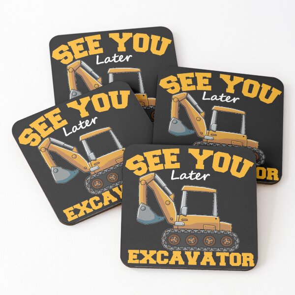 Item preview, See You Later Excavator designed and sold by headshote.