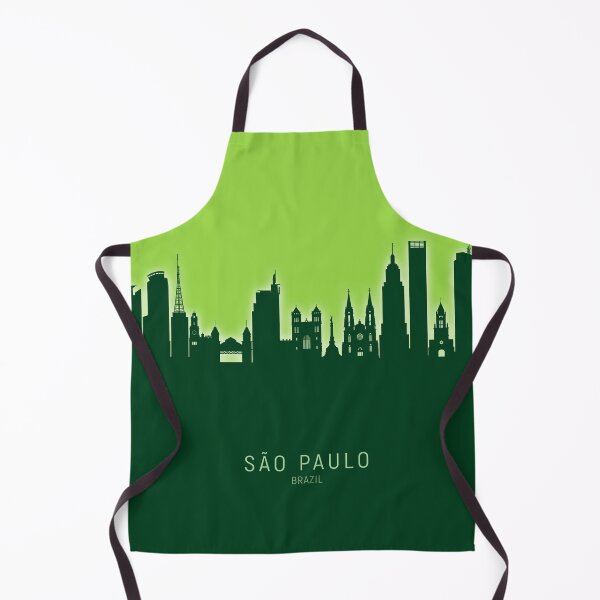Item preview, São Paulo Skyline Brazil designed and sold by ArtPrints.