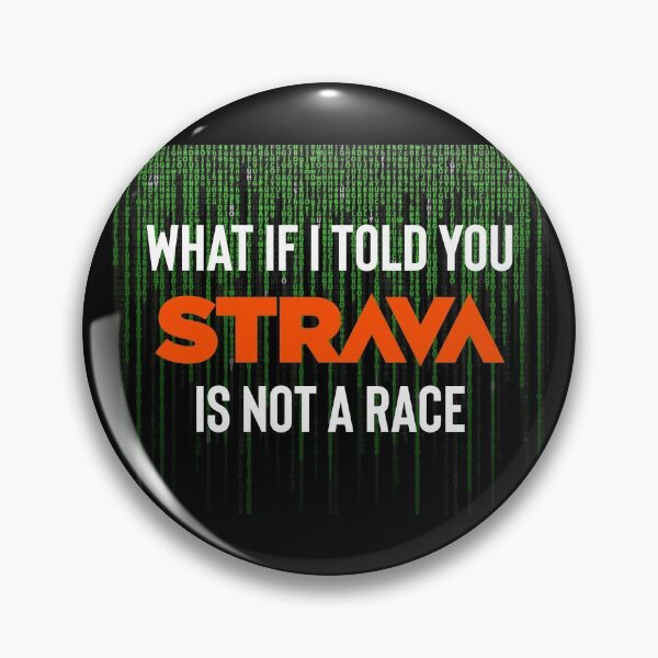 Item preview, Funny Retro Strava Matrix Quote designed and sold by Raw Creative Prints.