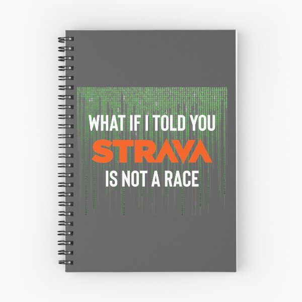 Item preview, Funny Retro Strava Matrix Quote designed and sold by Raw Creative Prints.
