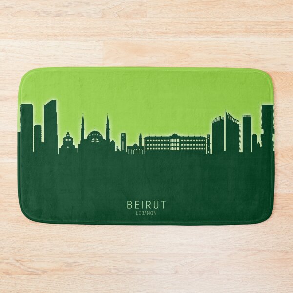 Item preview, Beirut Lebanon Skyline designed and sold by ArtPrints.