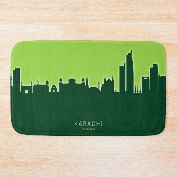 Item preview, Karachi Pakistan Skyline designed and sold by ArtPrints.