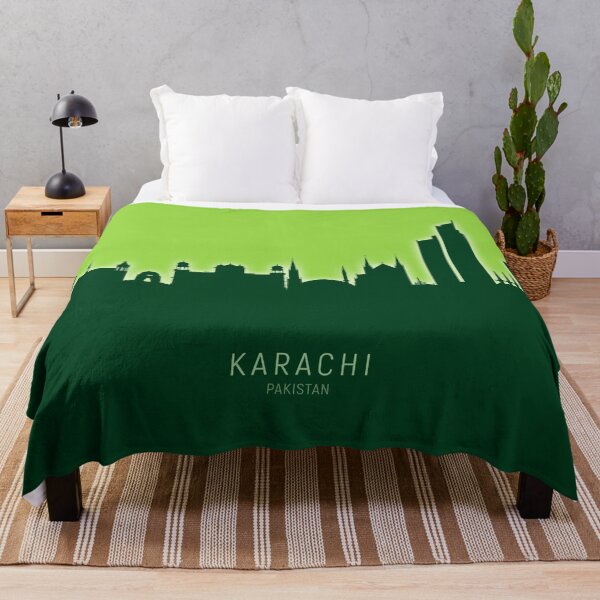Item preview, Karachi Pakistan Skyline designed and sold by ArtPrints.
