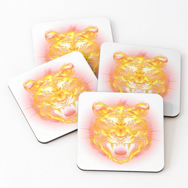Item preview, Flamed Tiger designed and sold by Halalolo.