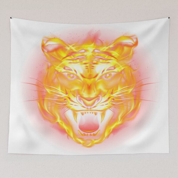 Item preview, Flamed Tiger designed and sold by Halalolo.