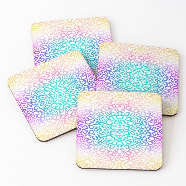 Item preview, Psychedelic Rainbow Bright Leopard designed and sold by karspaul.