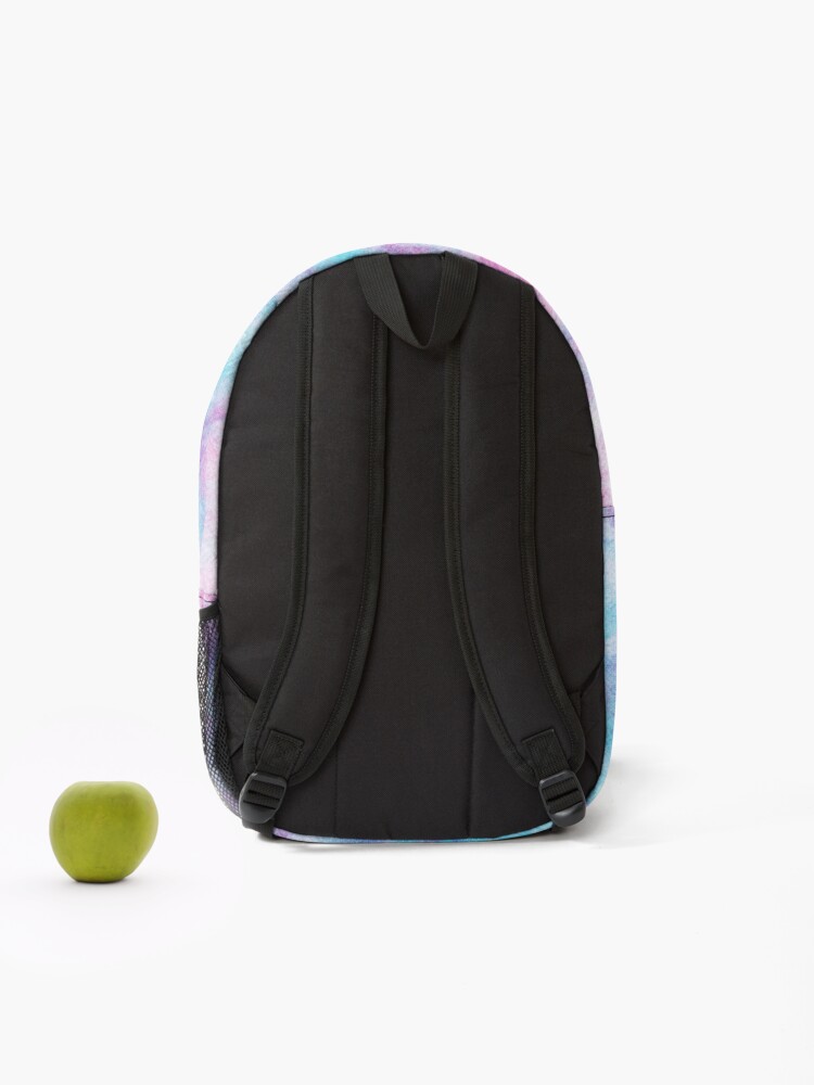 Vans realm pink & 2025 purple tie dye backpack