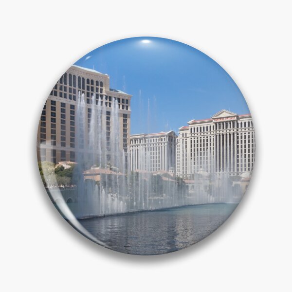 Item preview, Splendiferous Las Vegas Fountains - Musical Patterns with Bellagio and Caesars Palace designed and sold by Georgia Mizuleva.