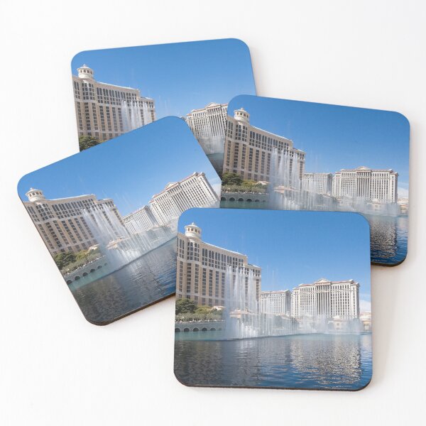 Item preview, Splendiferous Las Vegas Fountains - Musical Patterns with Bellagio and Caesars Palace designed and sold by Georgia Mizuleva.