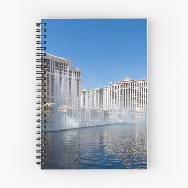 Item preview, Splendiferous Las Vegas Fountains - Musical Patterns with Bellagio and Caesars Palace designed and sold by Georgia Mizuleva.