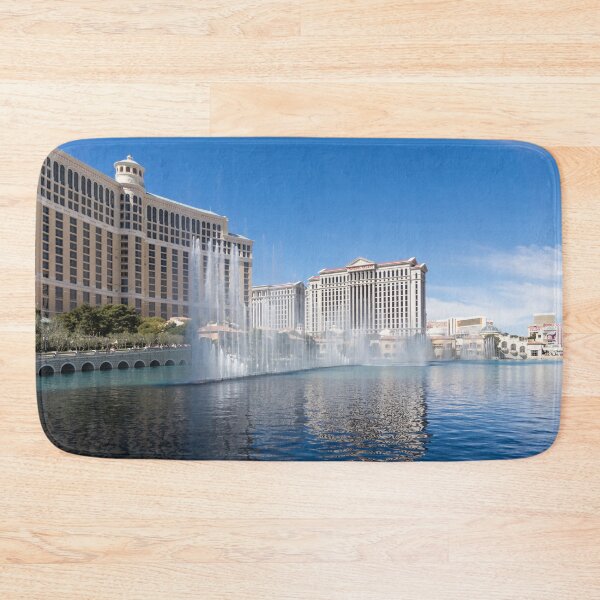 Item preview, Splendiferous Las Vegas Fountains - Musical Patterns with Bellagio and Caesars Palace designed and sold by Georgia Mizuleva.