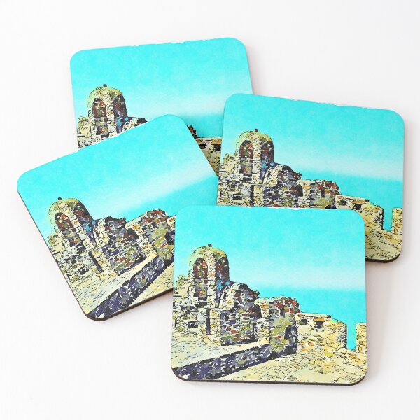 Item preview, Castle ramparts overlooking the sea designed and sold by Giuseppe Cocco.