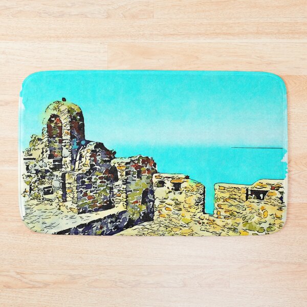 Item preview, Castle ramparts overlooking the sea designed and sold by Giuseppe Cocco.