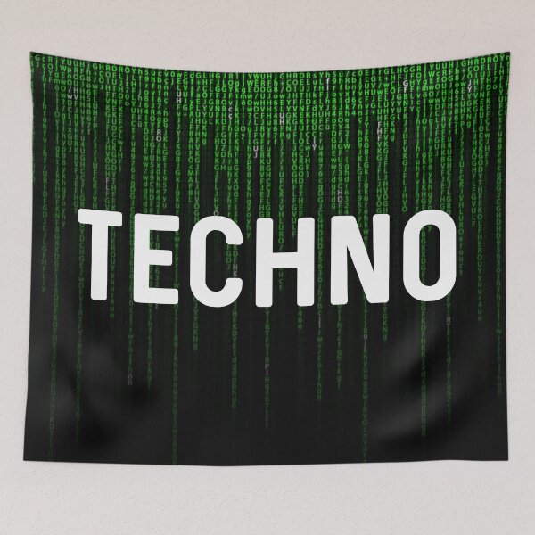 Item preview, Matriz de música tecno designed and sold by Raw Creative Prints.