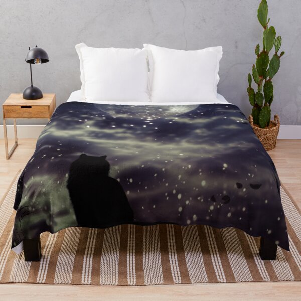 Artikelvorschau, Katze und Mond entworfen und verkauft von AniGen.