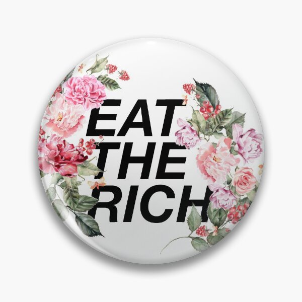 Item preview, Eat The Rich Floral  designed and sold by KulakPosting.