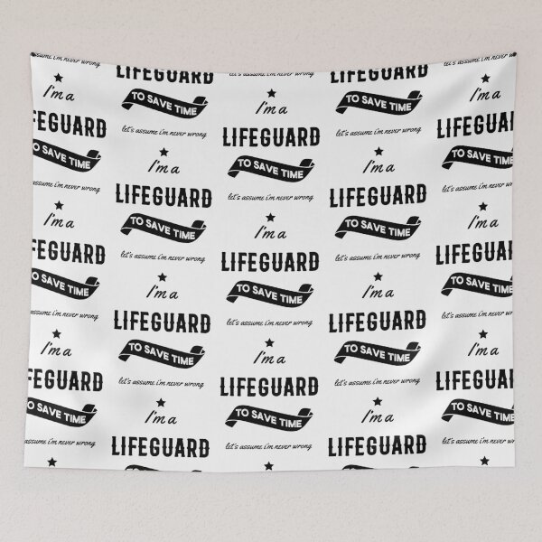 Item preview, I am Lifeguard - Lifeguard Job Gift Funny designed and sold by DiogoCalheiros.