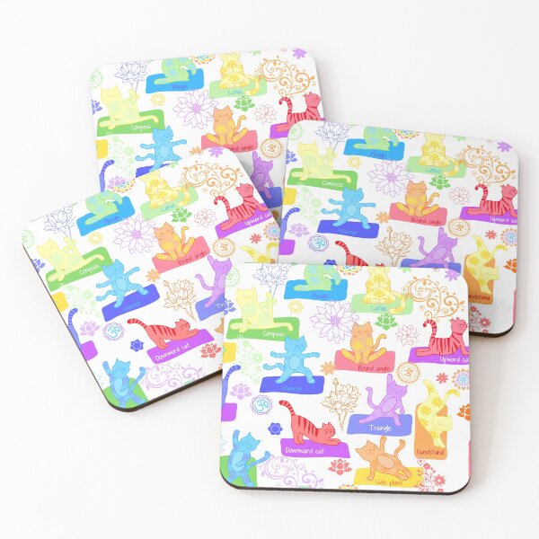 Item preview, Yoga Cats designed and sold by Cressidacarr.