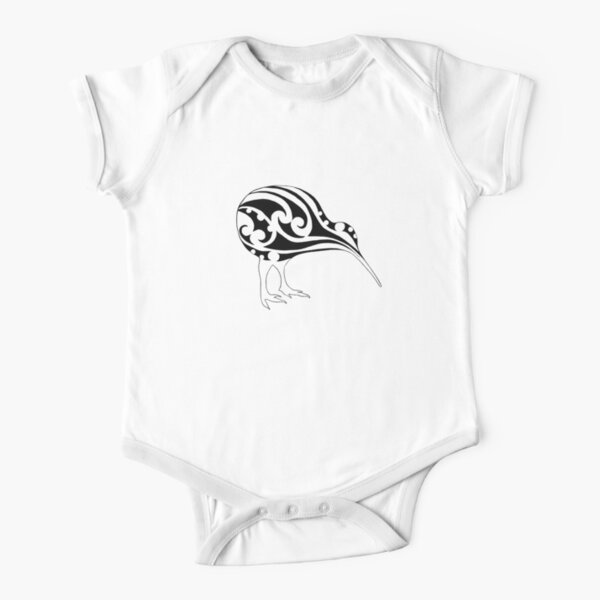 Tribal Kiwi Short Sleeve Baby One-Piece