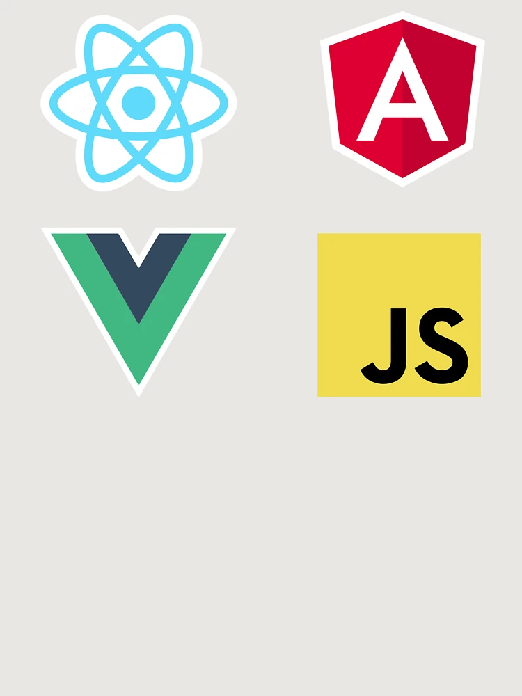 Thumbnail 6 von 6, Premium Oversized Hoodie, JavaScript Sticker Pack designt und verkauft von deepak-gangwar.