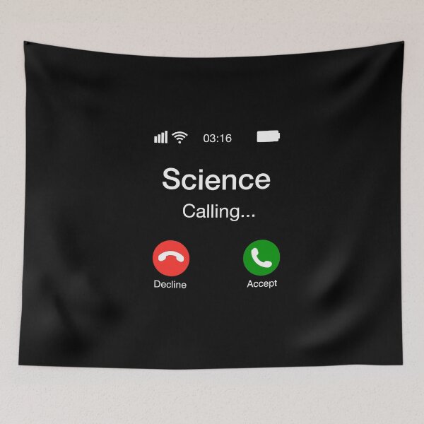 Item preview, Science Calling - Science Teacher Phone designed and sold by winwinshirt.