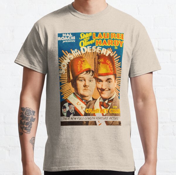 laurel and hardy tee shirts