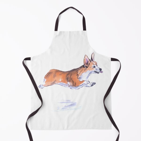 Item preview, Corgi flight sumie painting designed and sold by ladyshekk.