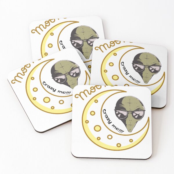 Item preview, Moon & Alien designed and sold by giftblood.