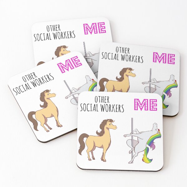 Artikelvorschau, other social worker Unicorn entworfen und verkauft von Renware.