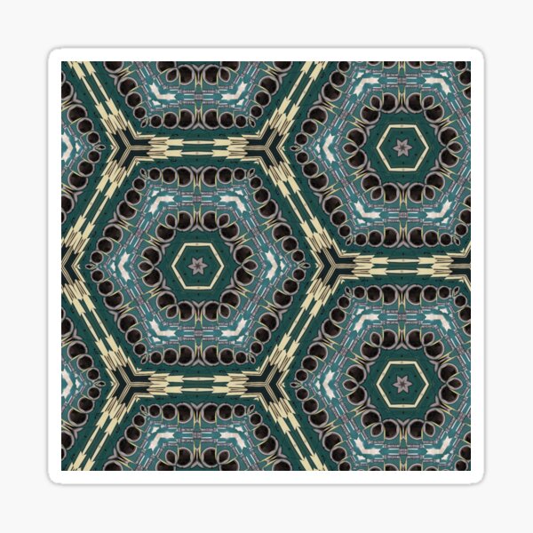 abstract pattern Sticker