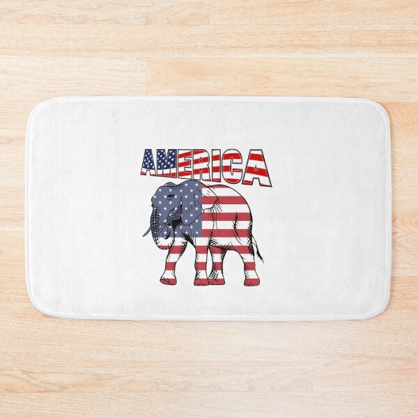 Item preview, American flag shirt , Elephant t-shirt  designed and sold by Kabella-.