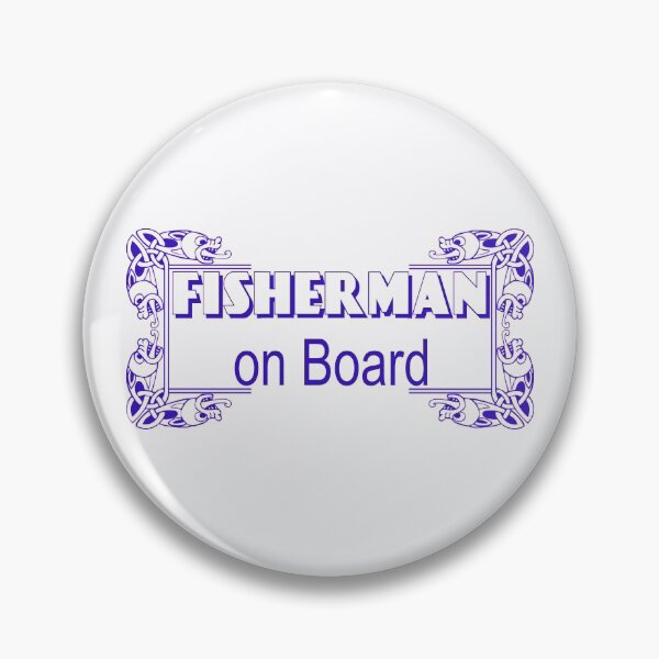 Item preview, Fisherman onboard designed and sold by bluehair.