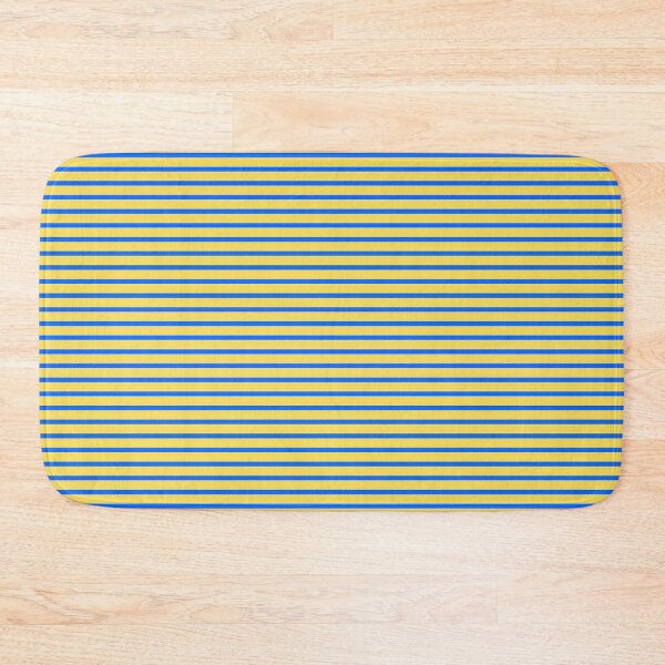 Item preview, Yellow Blue Barcode Stripe Pattern designed and sold by wjrtapp.