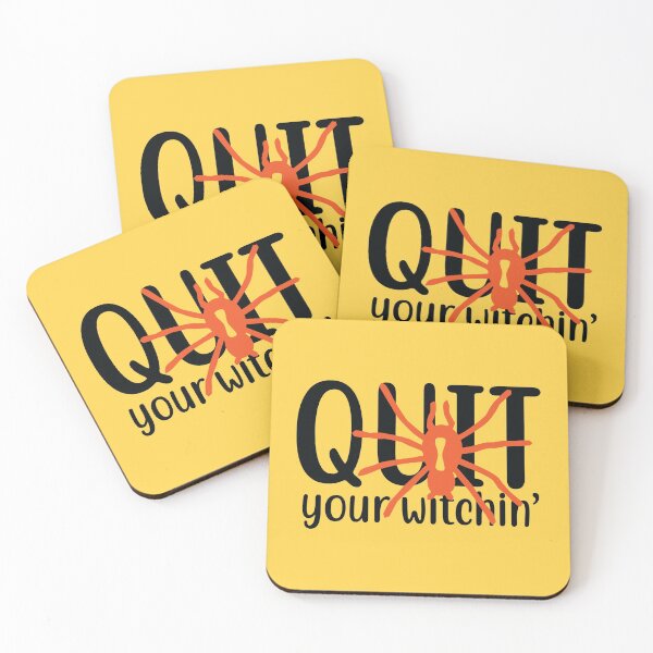 Item preview, Quit Your Witchin Halloween Art designed and sold by VibrantGifts.