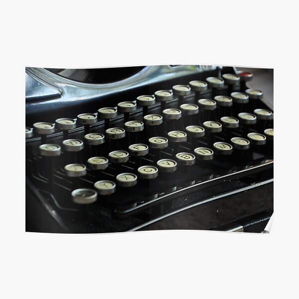 Typewriter Poster