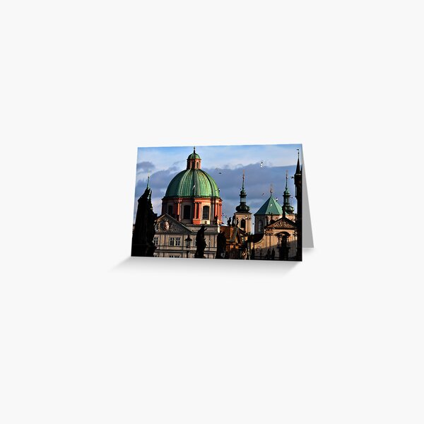 Prague Greeting Card