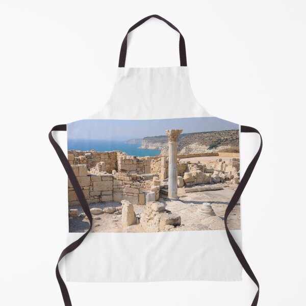 Item preview, Ancient column and Mediterranean Sea in Cyprus designed and sold by AlizadaStudios.