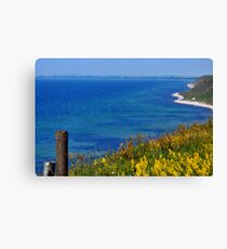 Sweden, the View from Ale's Stones Canvas Print