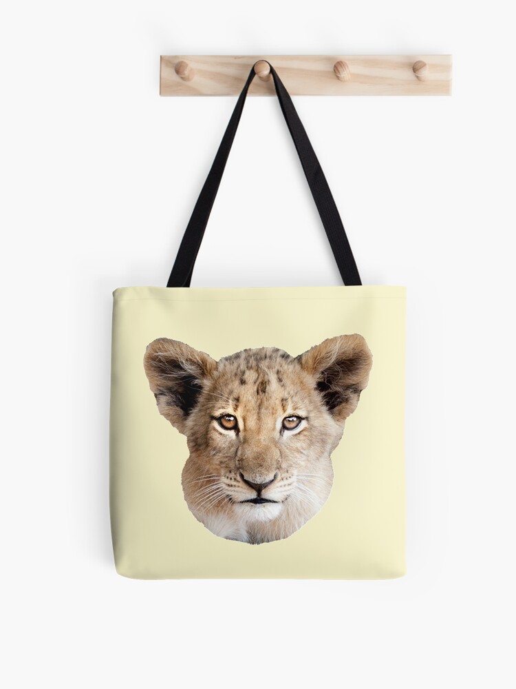 Thumbnail 1 von 2, Stofftasche, Löwe designt und verkauft von Igelchen.