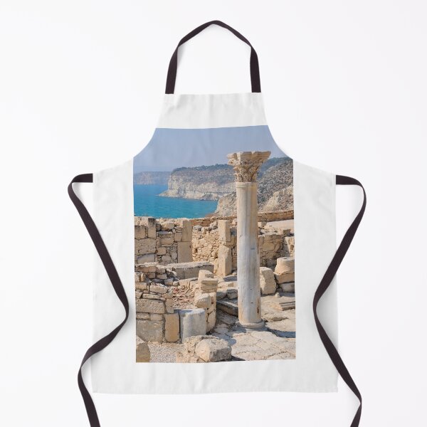 Item preview, Ancient column and Mediterranean Sea in Cyprus designed and sold by AlizadaStudios.